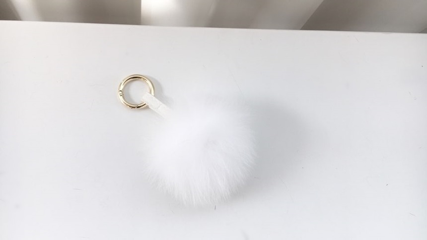 Fox Foam Foam Keyring 9 Color Bag Charm Accessorie