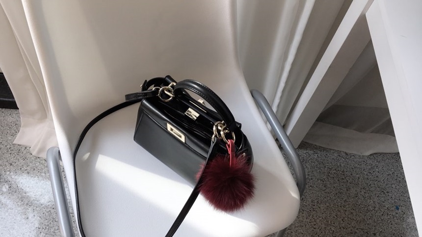 Fox Foam Foam Keyring 9 Color Bag Charm Accessorie