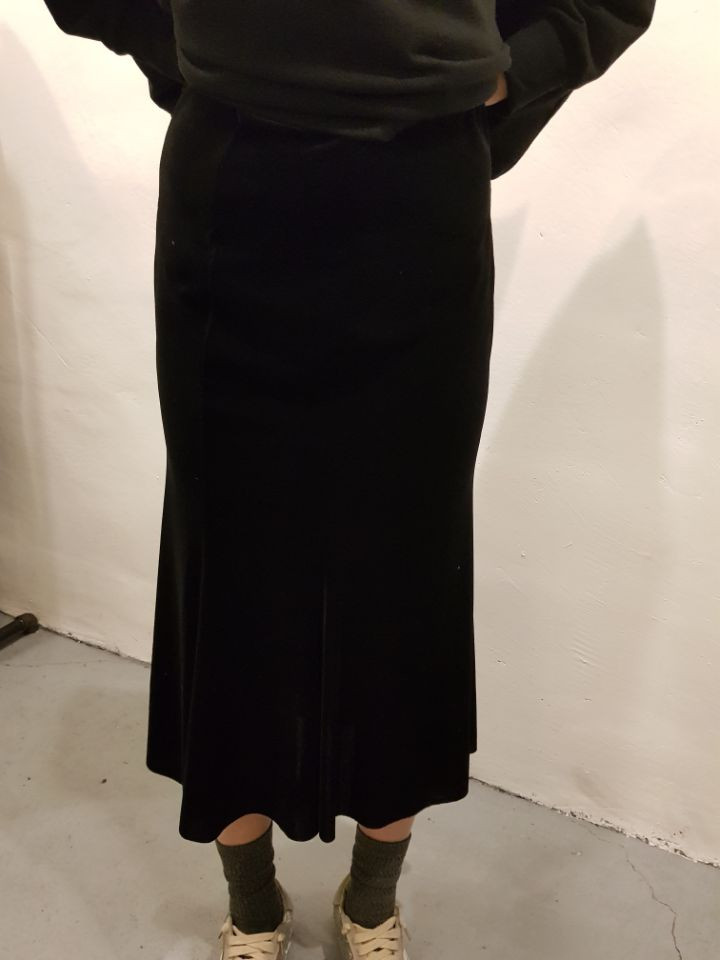 Velvet Mermaid Mermaid Long Skirt Sexy Tidy, Clean