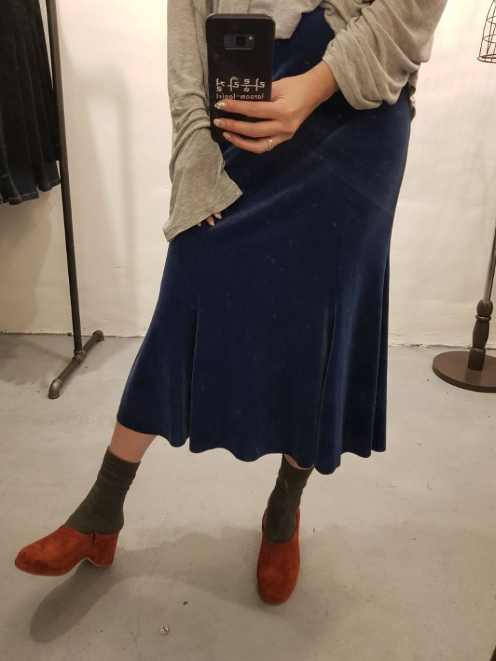 Velvet Mermaid Mermaid Long Skirt Sexy Tidy, Clean