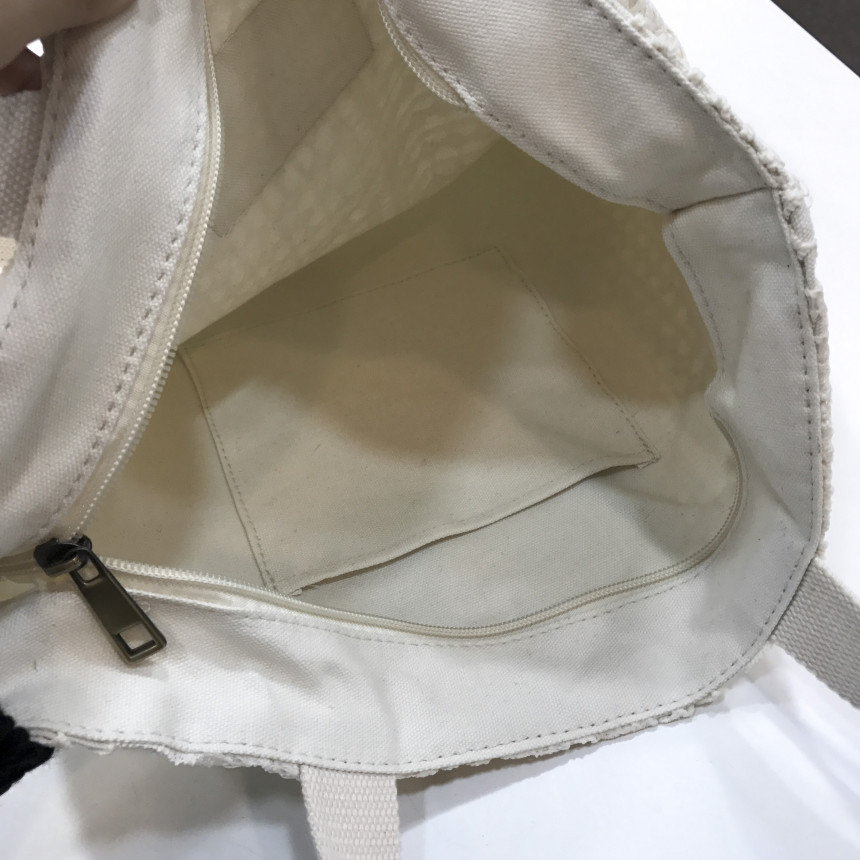 Double Lace Eco Bag 2color Daily Bag Casual Bag Pu