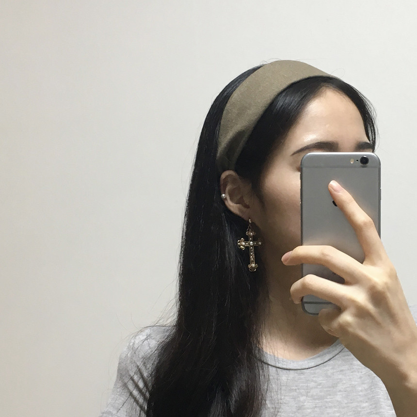 Hair Accessories Plain Hair Band Bandana Wide Turb