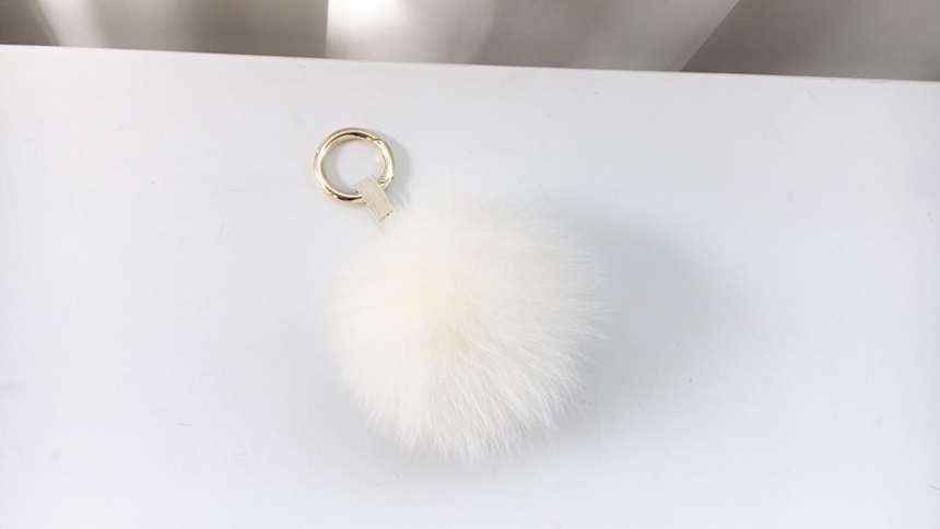 Fox Foam Foam Keyring 9 Color Bag Charm Accessorie
