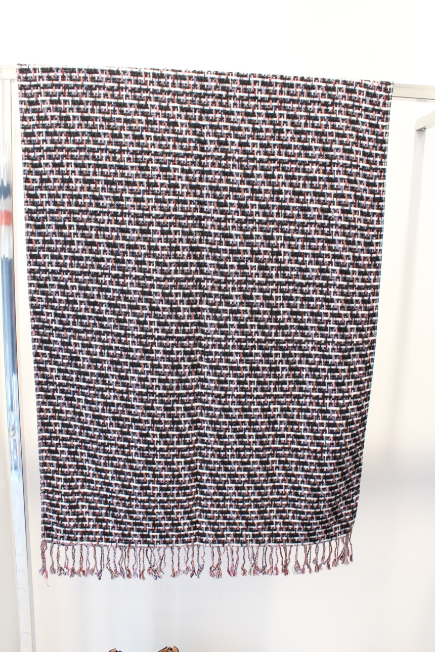 Tweed muffler Luxury classy modern classical feeli