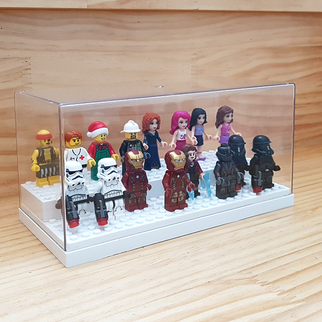 레고 스피드챔피언 진열장 미피 보관함 미니 피규어 케이스 소형 블럭형