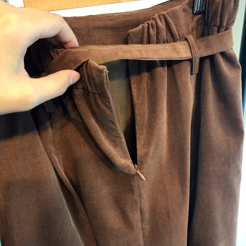 Long skirt 2color skirt autumn