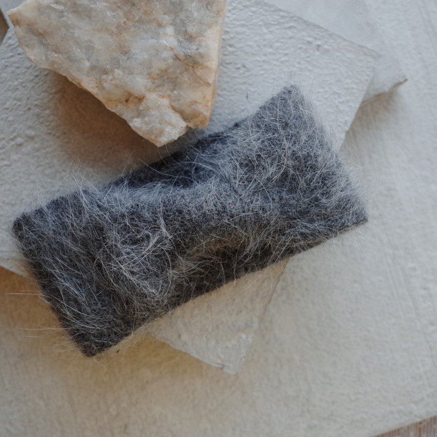 Hair Accessories Angora Knit Bee Song Song Hair Tu