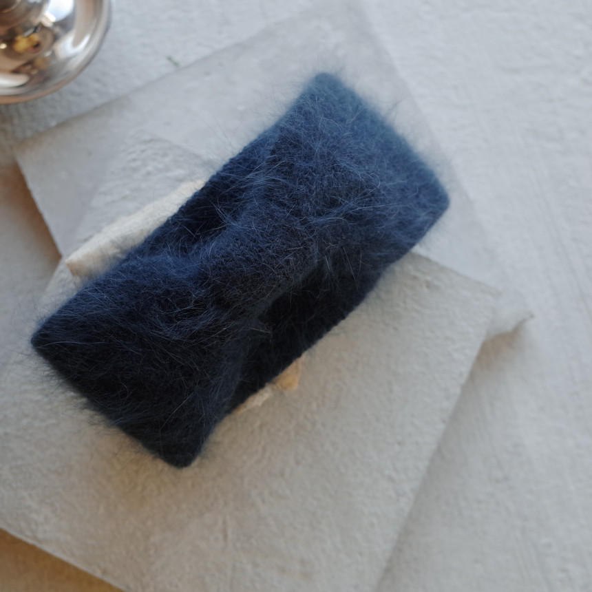 Hair Accessories Angora Knit Bee Song Song Hair Tu