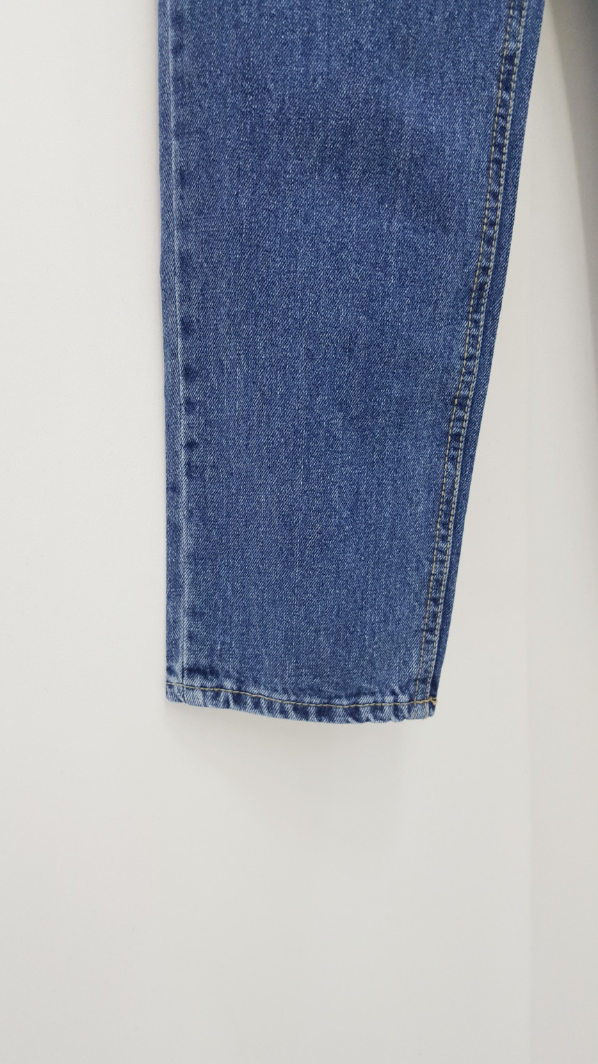 Korea Jeans Pants Rear Banding Exhaust Jeans Autum