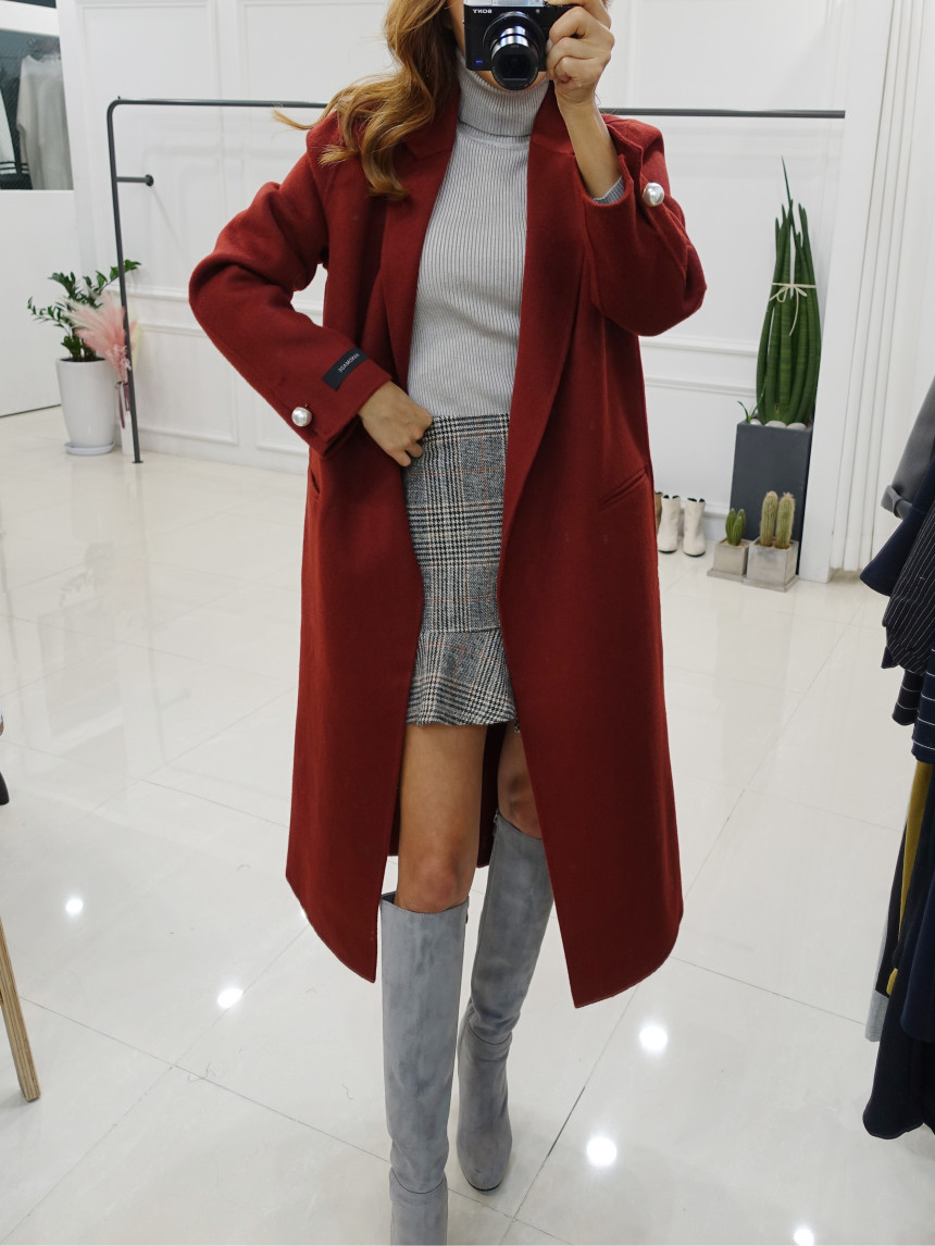 Minnie Skirt 2col hula check Uncle Winter cute cut