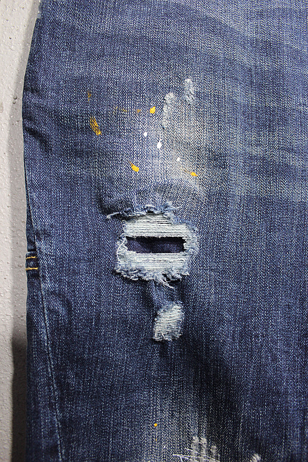 Korea Jeans Pants Men's Big Size Ranger Damage 