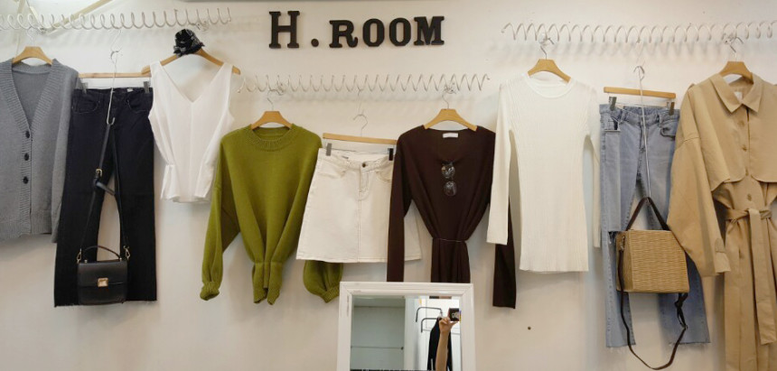 Korea Jeans Pants Rear Banding Exhaust Jeans Autum