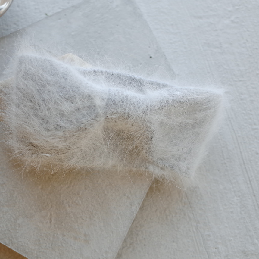 Hair Accessories Angora Knit Bee Song Song Hair Tu