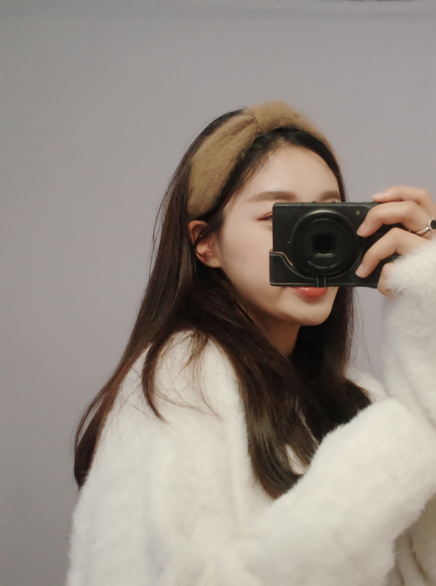 Hair Accessories Angora Knit Bee Song Song Hair Tu