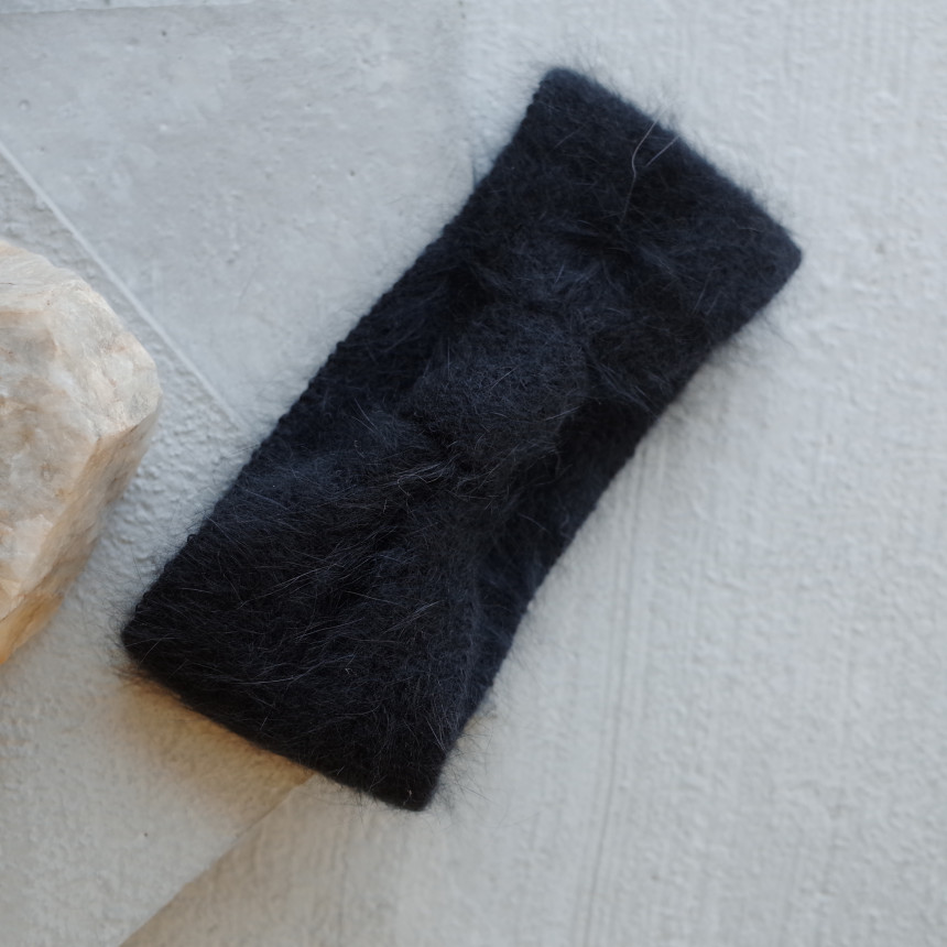 Hair Accessories Angora Knit Bee Song Song Hair Tu