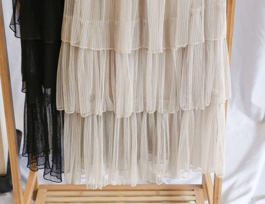 Shisurukan kangkang bending long skirt Dressy roma