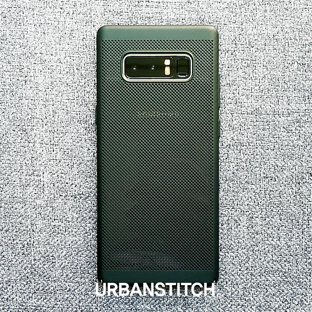 <b><p>Galaxy Note Urban Stitch Case Air Mesh Venion</p></b><b><p>ギャラクシーノート8アーバンステッチケースエアメッシュの通気性カバーメタルスリムフィット特異モダンレ</p></b><br /><br /><p align='center'>