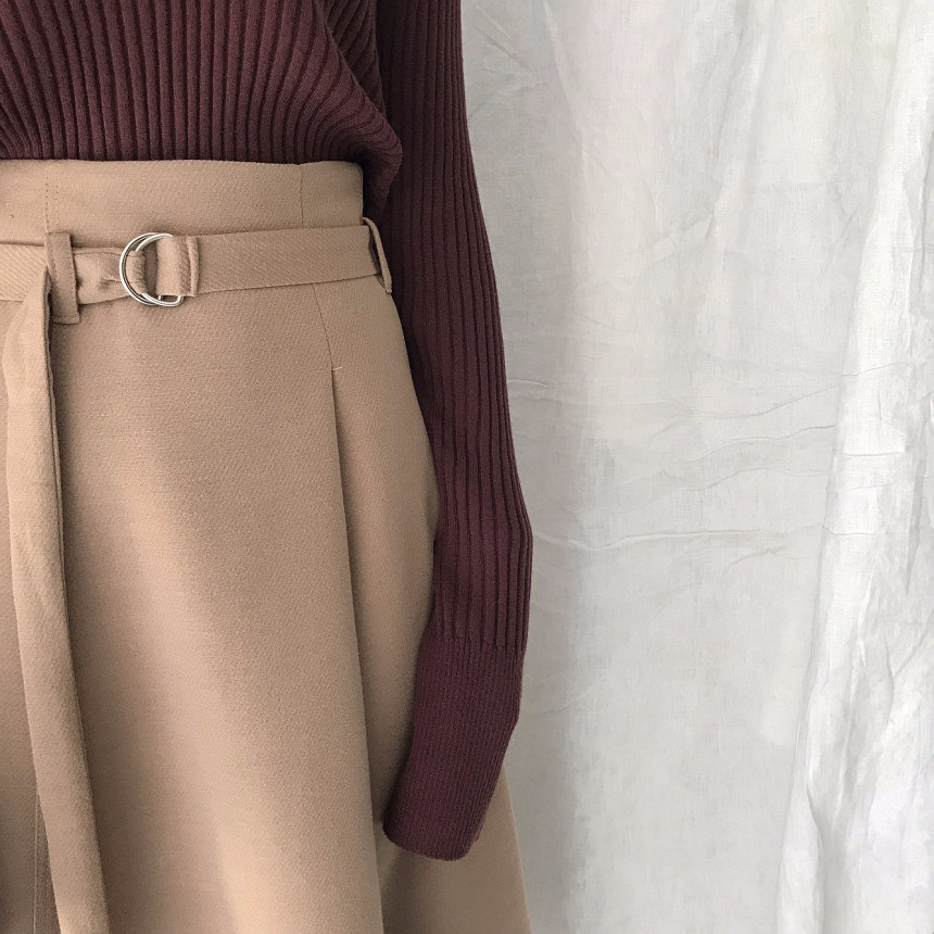 A line Long skirt Minimalist look Wedding fashion 