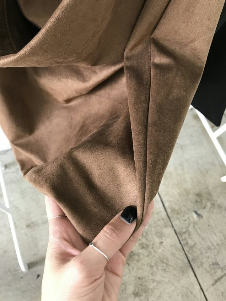 Suede eco-bag 4color teenage outfit for women Good