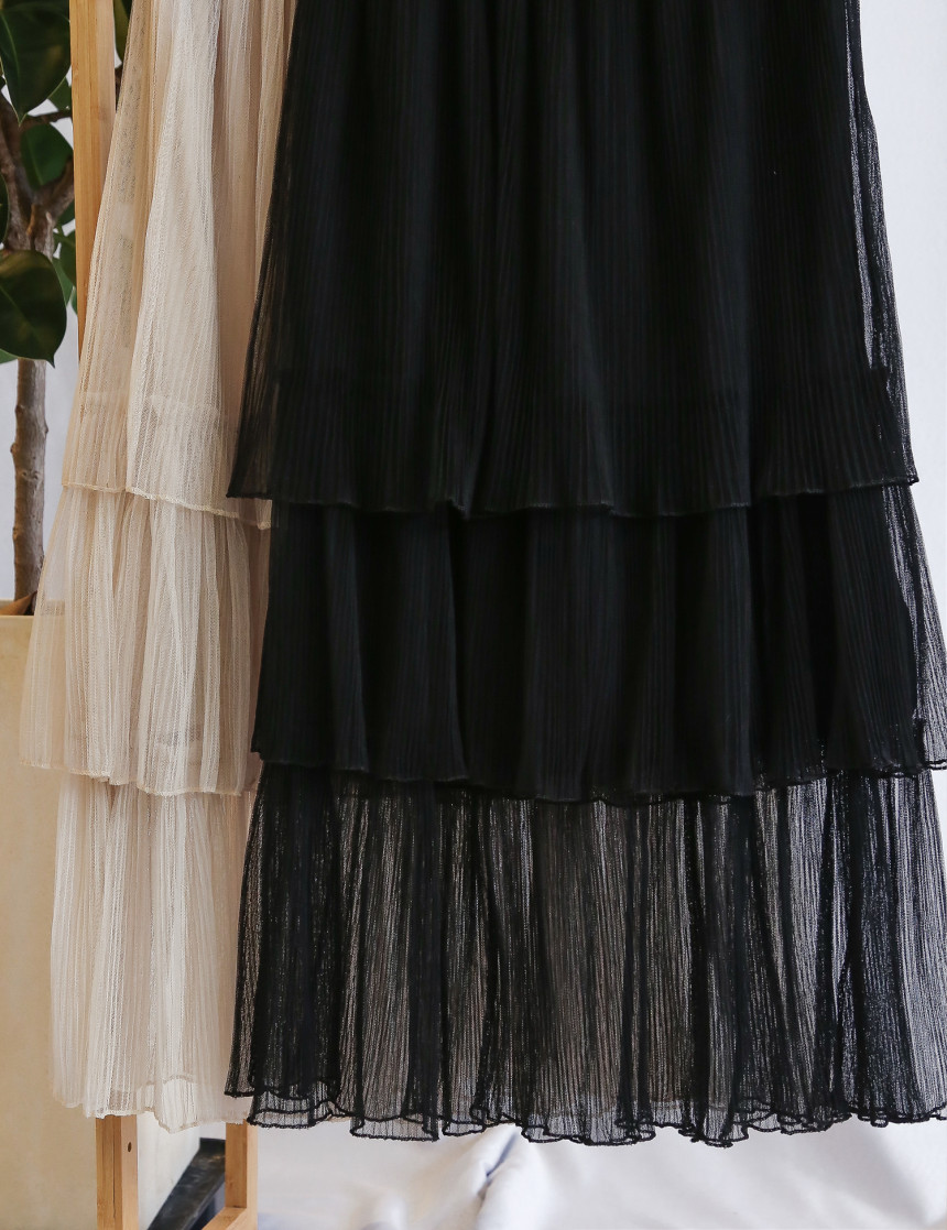 Shisurukan kangkang bending long skirt Dressy roma