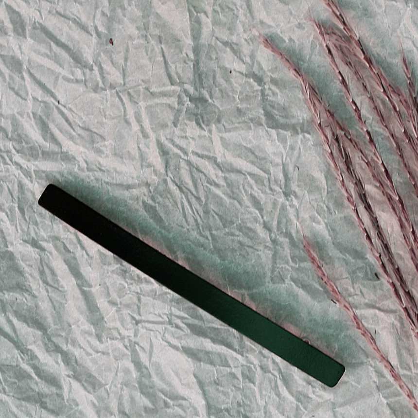 Hair Accessories Real Leather Hairpin Date Slim Si