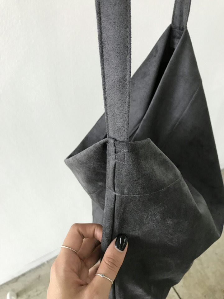 Suede eco-bag 4color teenage outfit for women Good