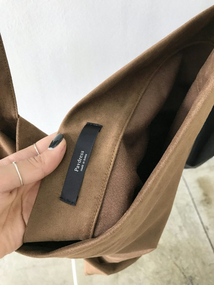 Suede eco-bag 4color teenage outfit for women Good