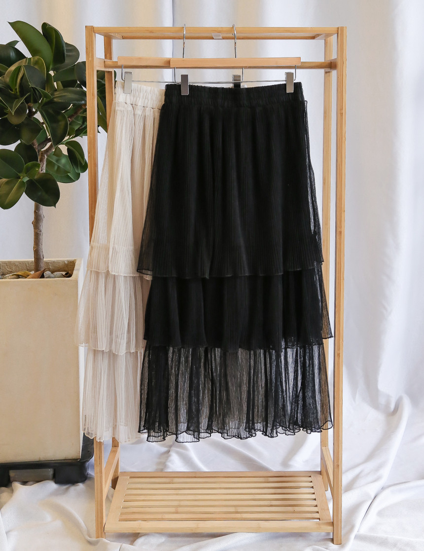 Shisurukan kangkang bending long skirt Dressy roma