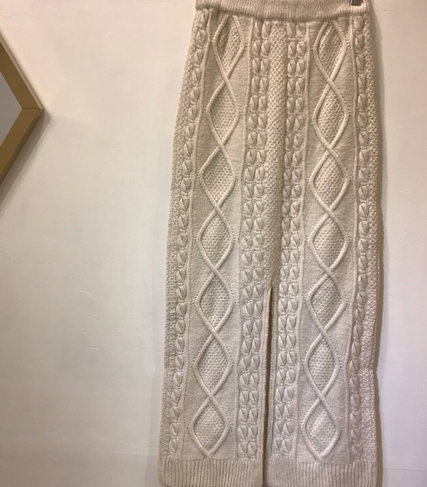 Pretty knit long skirt Women's daily style