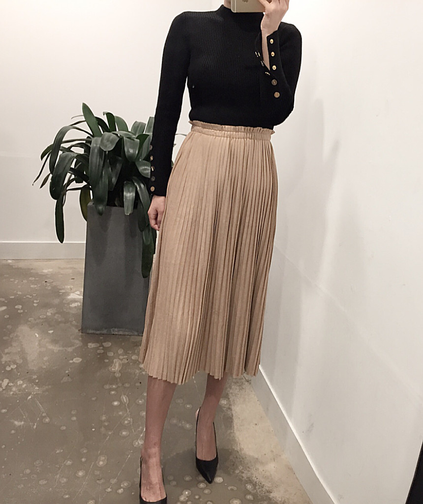 Long tax skirt