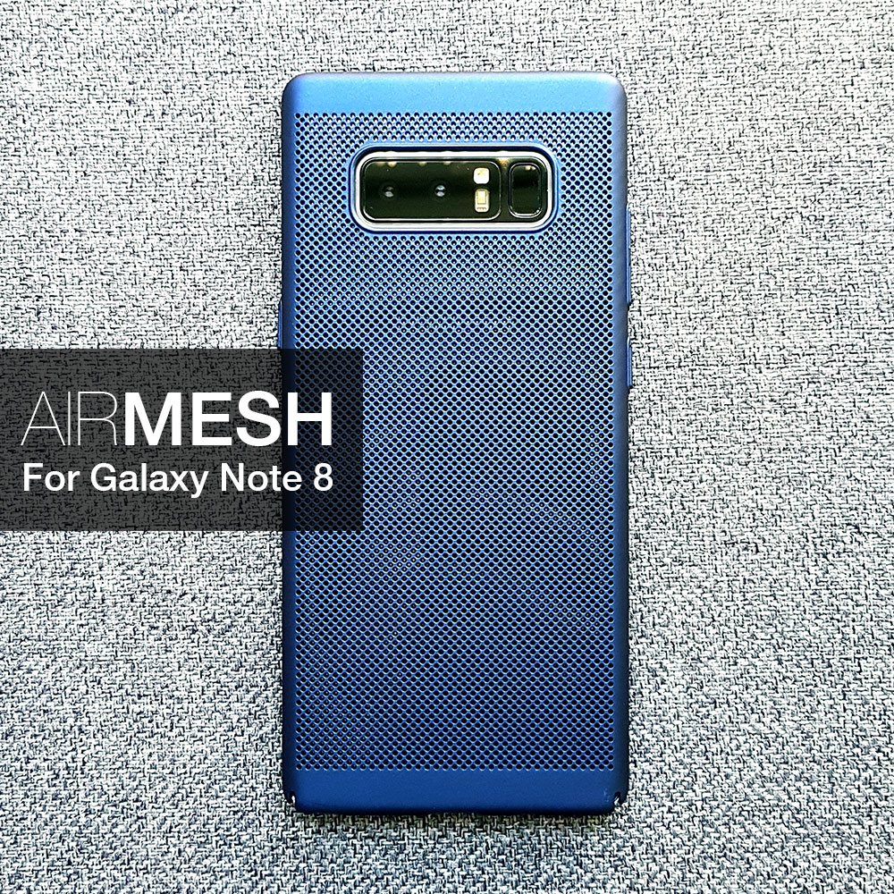 <b><p>Galaxy Note Urban Stitch Case Air Mesh Venion</p></b><b><p>ギャラクシーノート8アーバンステッチケースエアメッシュの通気性カバーメタルスリムフィット特異モダンレ</p></b><br /><br /><p align='center'>