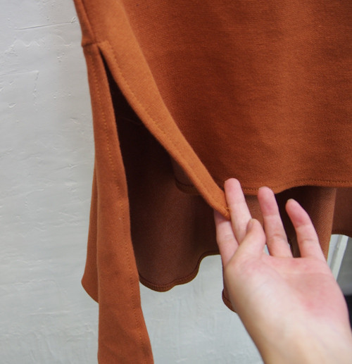 Mermaid Banded Unlined Long Skirt Camel Skirt Fril