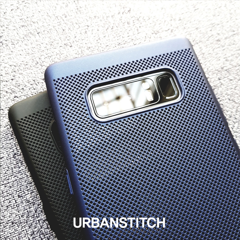 <b><p>Galaxy Note Urban Stitch Case Air Mesh Venion</p></b><b><p>ギャラクシーノート8アーバンステッチケースエアメッシュの通気性カバーメタルスリムフィット特異モダンレ</p></b><br /><br /><p align='center'>