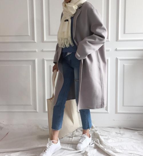 Cashmere muffler couple 4color shawl winter gift l