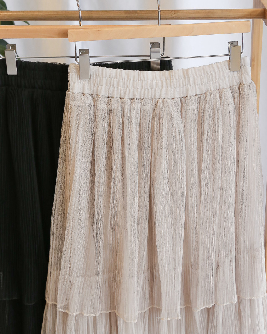 Shisurukan kangkang bending long skirt Dressy roma