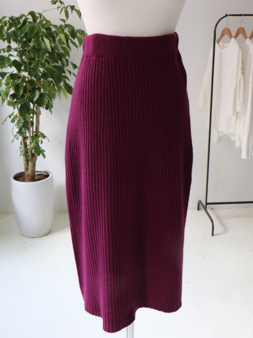 Ramsoul knit long skirt