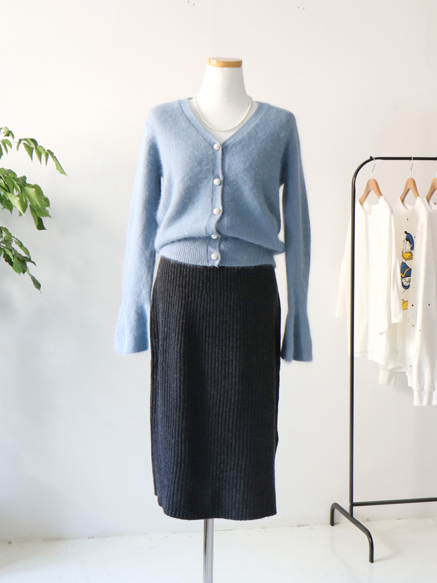 Ramsoul knit long skirt