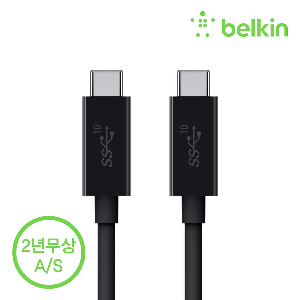 벨킨 100W 5A 3.1 USB C to C타입 PD 케이블 F2CU052bt1M 아이폰15 맥북 아이패드 태블릿 노트북 갤럭시 USB 3.2 Gen2 호환 - 상세 이미지 4