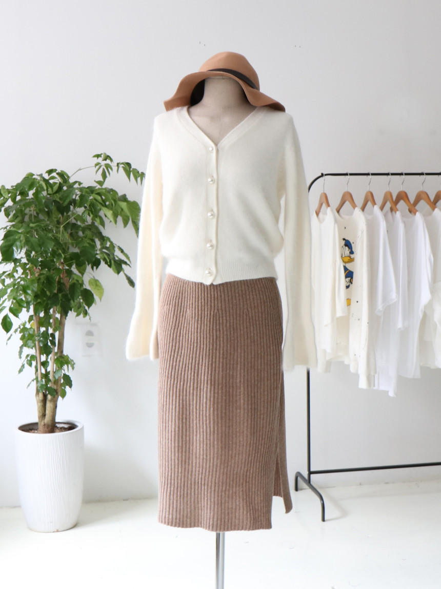 Ramsoul knit long skirt