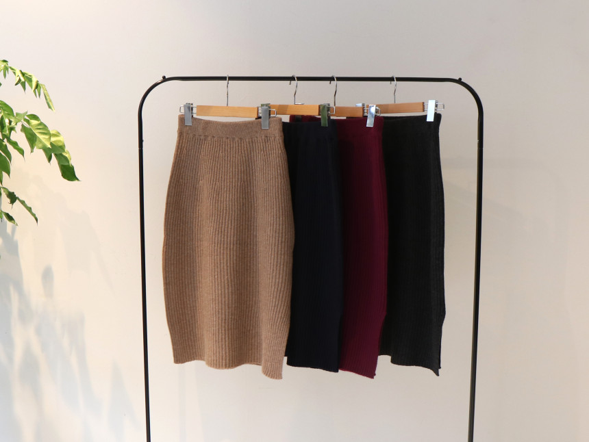 Ramsoul knit long skirt