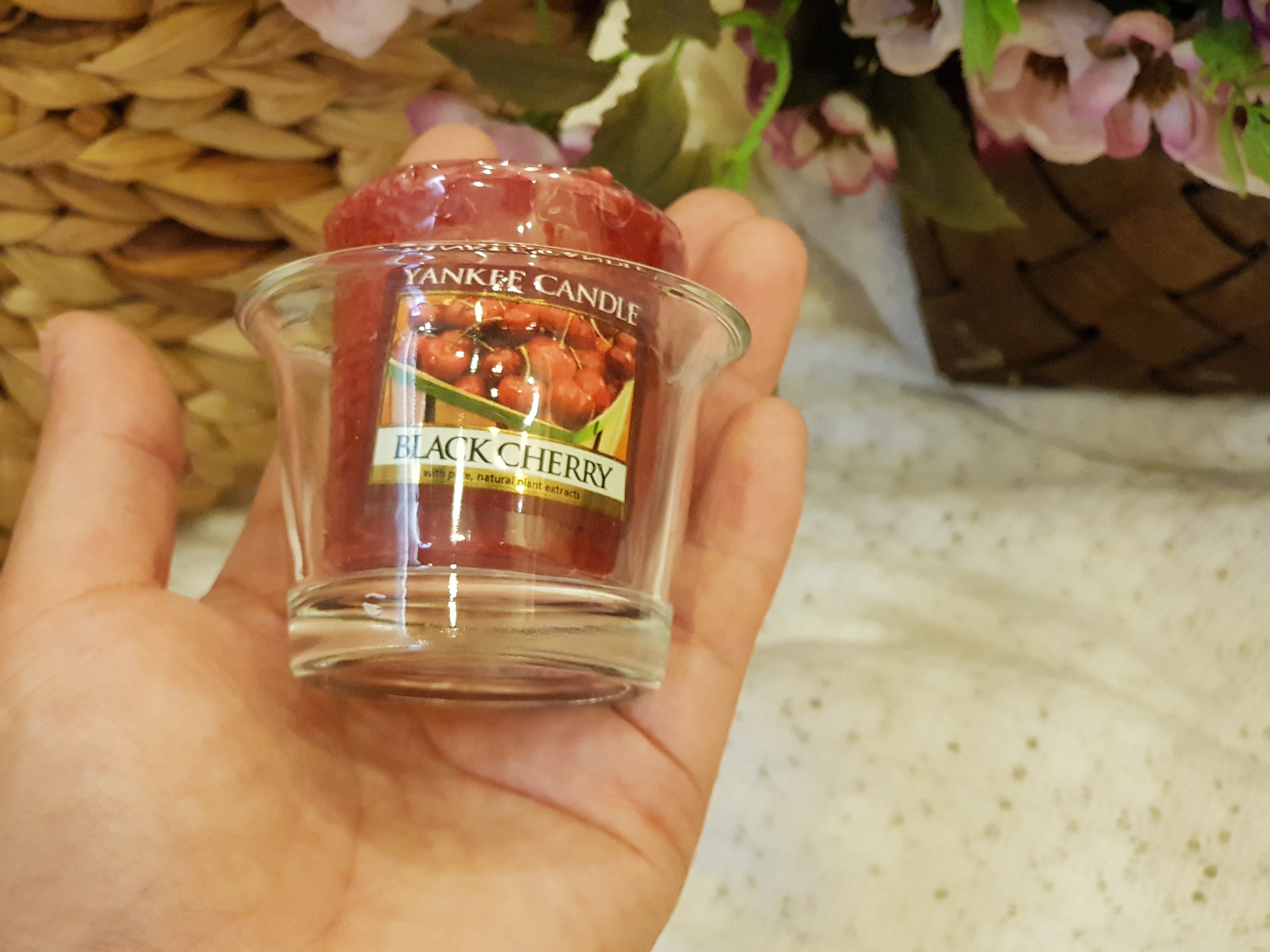 Yankee Candle Bottle 4-piece holder gift set weddi