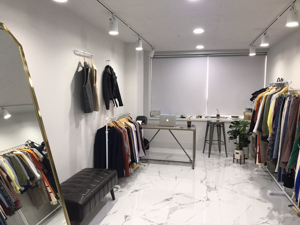 Flower Ruffled Long Skirt 1color