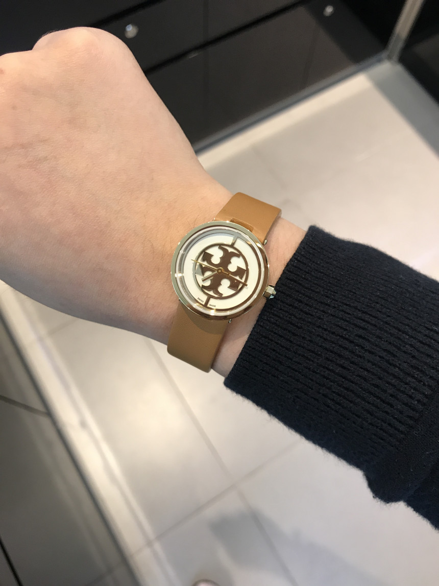 <b><p>Tori Birch REVA sees women Brown Leather</p></b><b><p>トリーバーチ REVAシズ 女性 ブラウン レザー 時計 TRB4004</p></b><br /><br /><p align='center'>