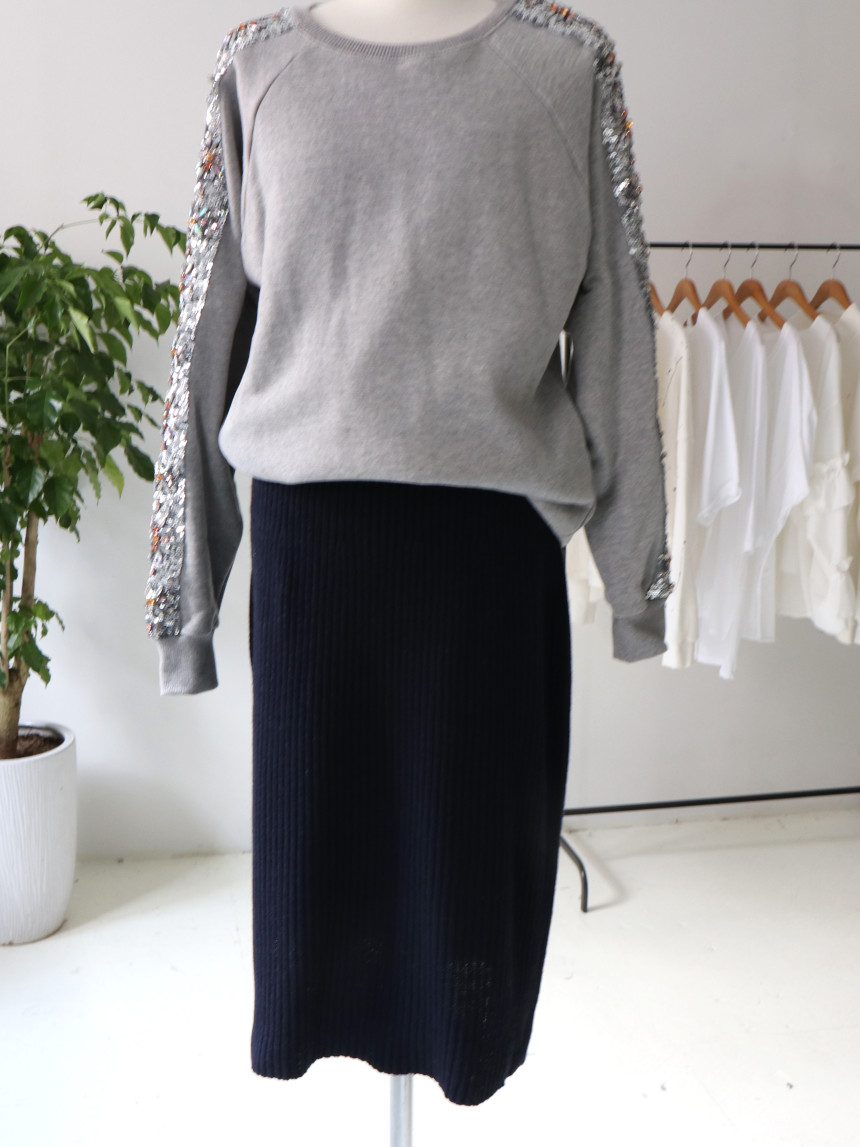 Ramsoul knit long skirt