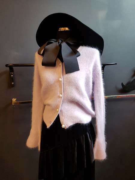 Velvet Unbalance Ruffle 2-stage canvas bending Lon