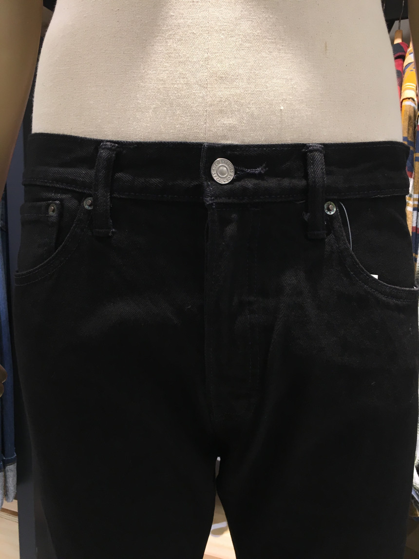 Korea Jeans Pants Levi's 501 Fit Taper Black Je