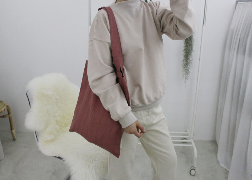 Self-produced daily plain Eco Bags 4color Bag Wome