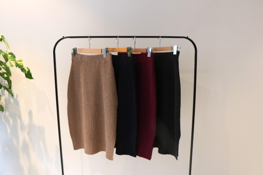 Ramsoul knit long skirt