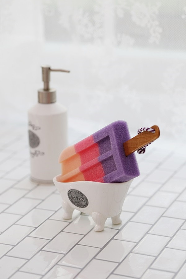 Scrubber Dish Washing Ice Cream Scrubber Practical