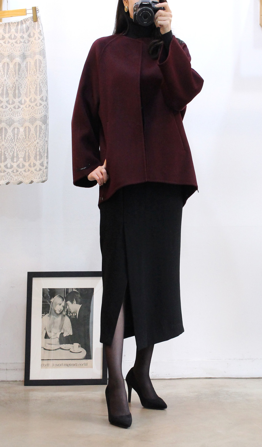 Banding h line long skirts skirts skirts skirts sk